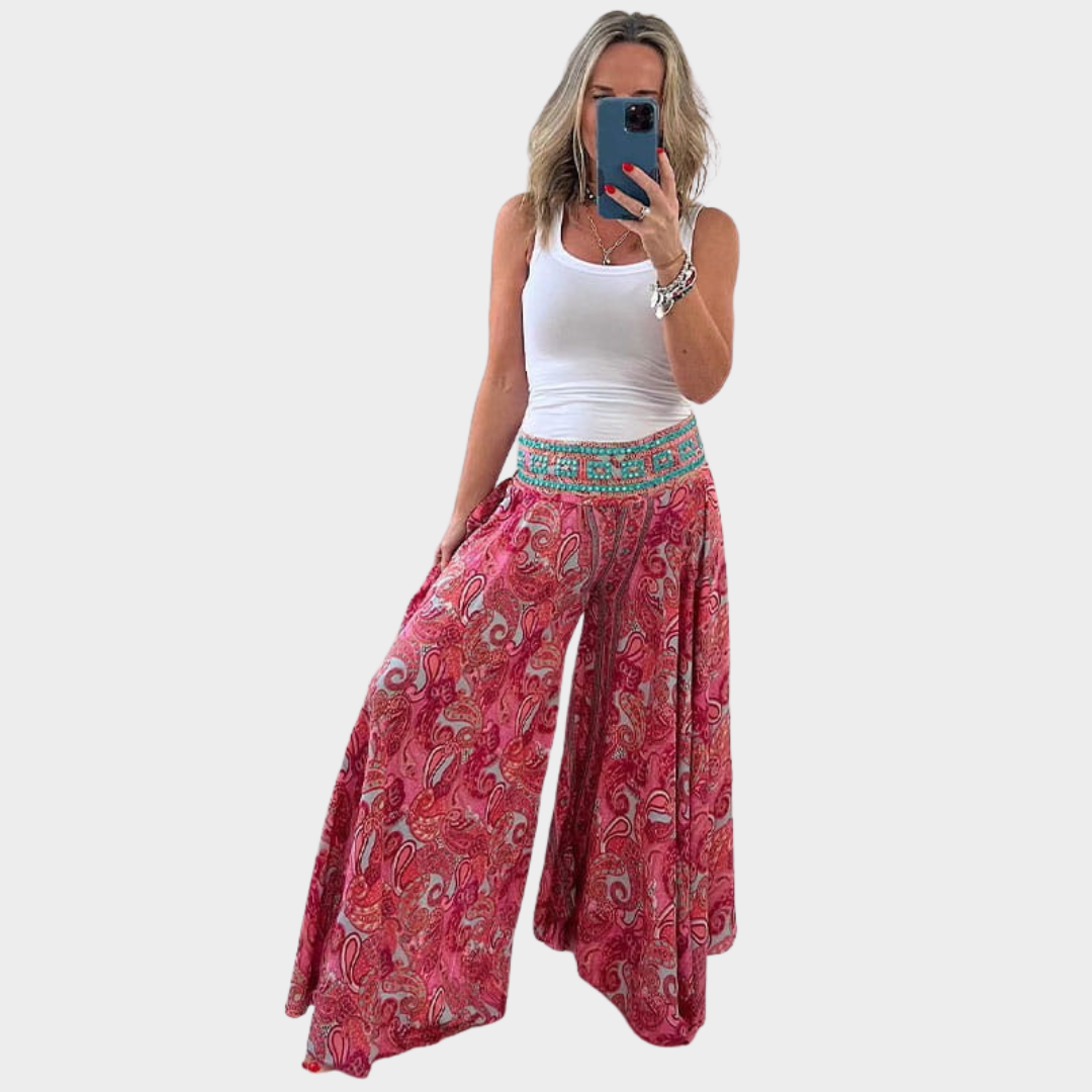 ARIELA | FLOWY BOHO PANTS