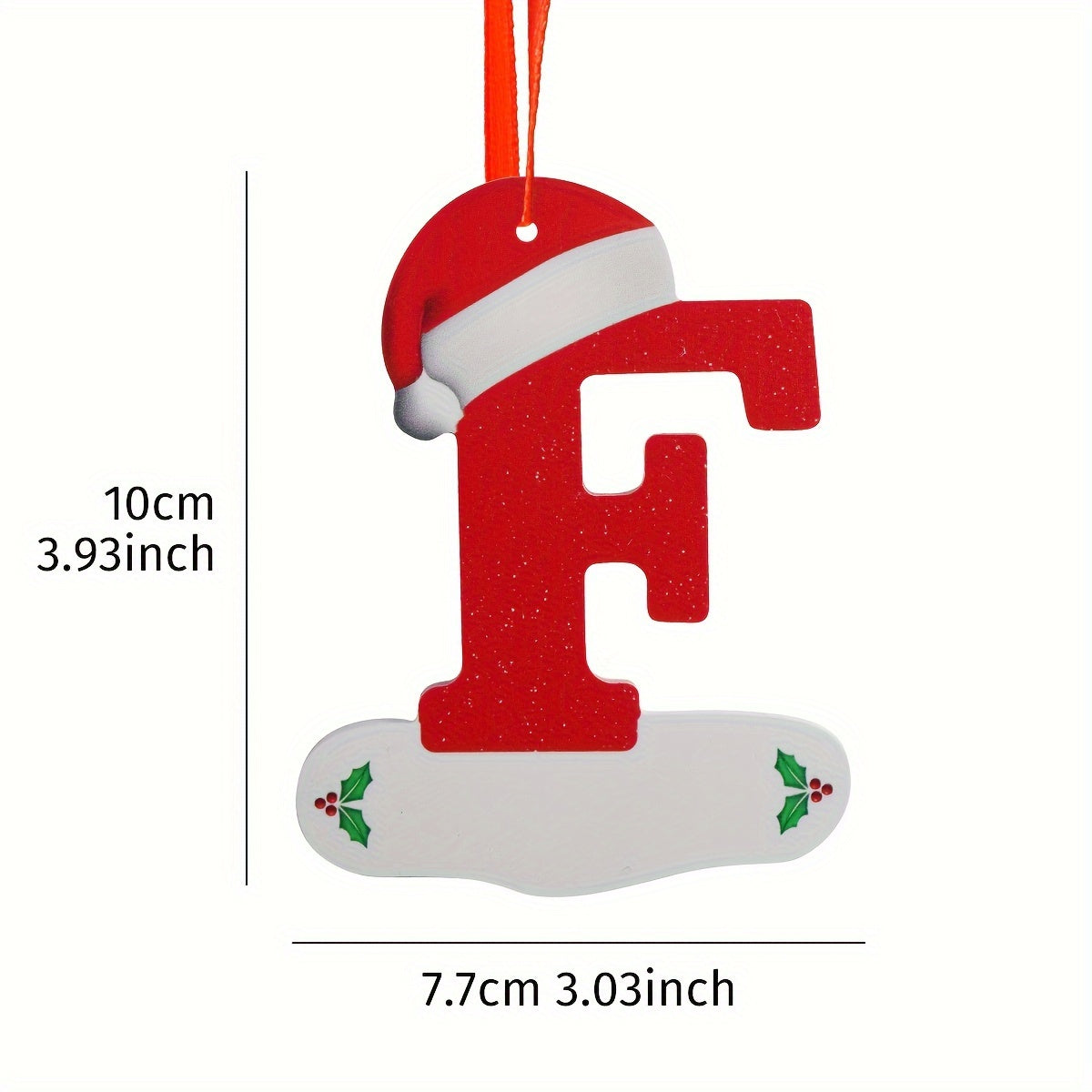 Talbot™ Personalized Christmas Letter Ornaments