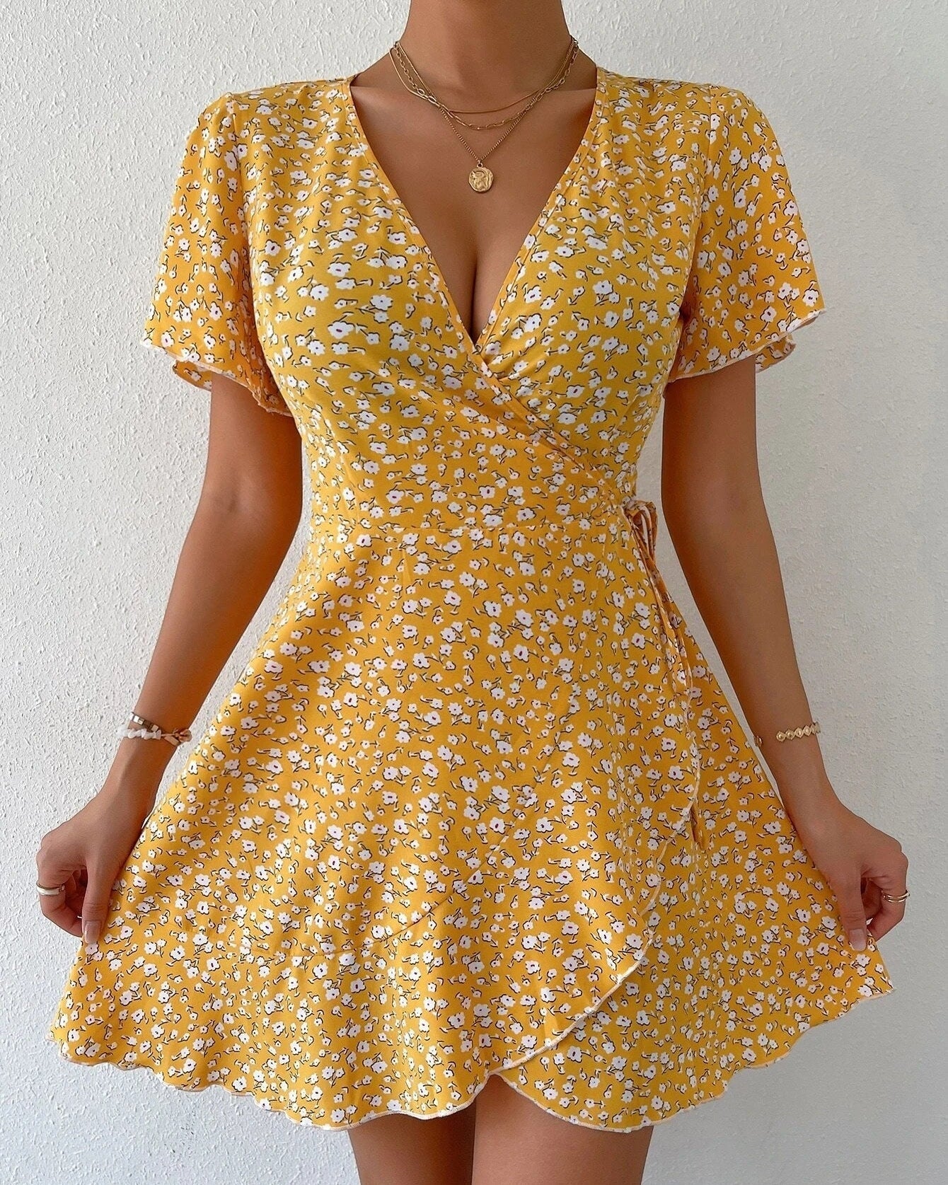 VIOLETTA - Robe fleurie et romantique