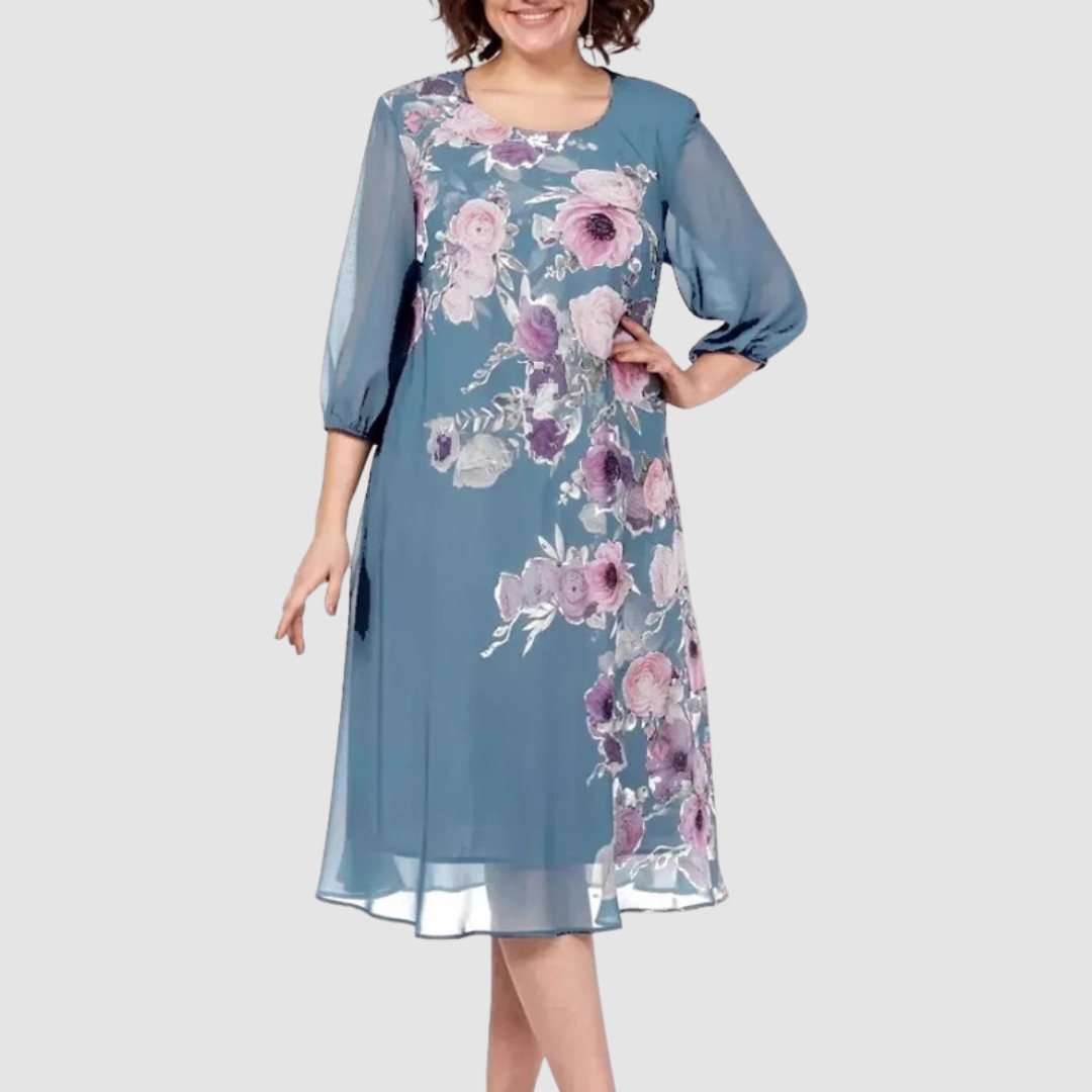 Robe fleurie élégante Allison™