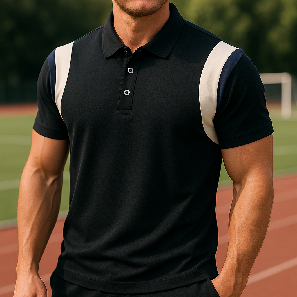 Vitalita™ - STRETCHY COTTON POLO WITH MODERN FIT