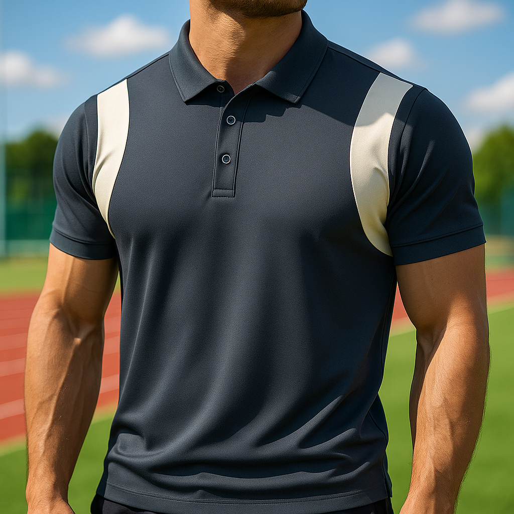 Vitalita™ - STRETCHY COTTON POLO WITH MODERN FIT