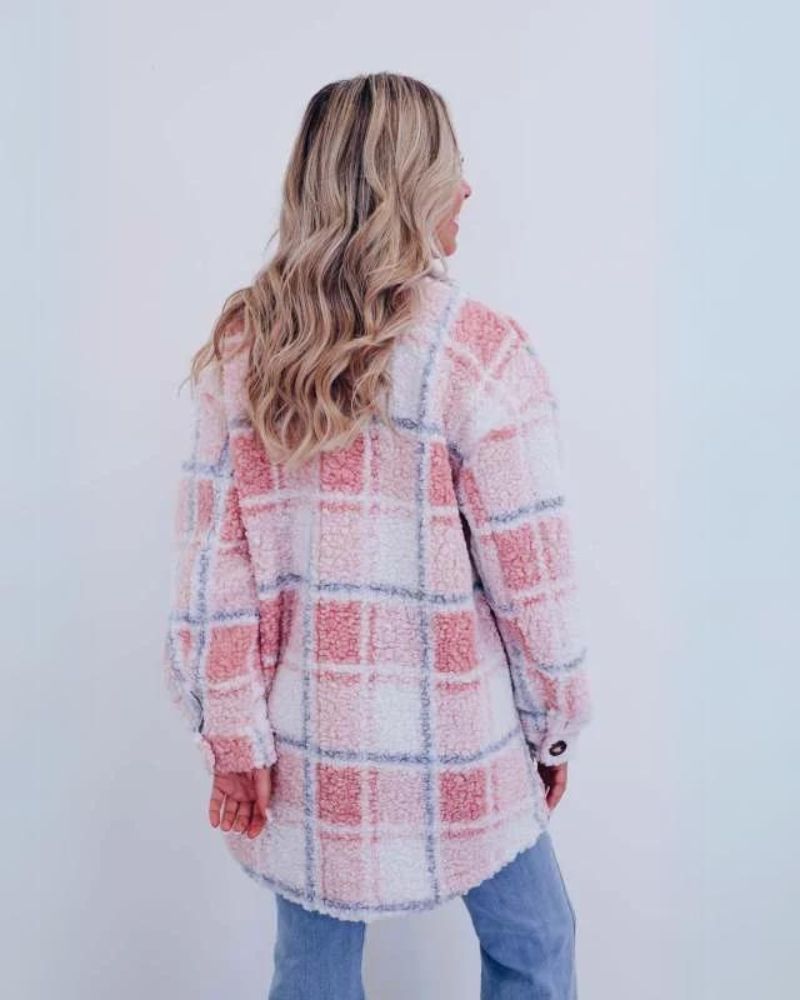 Talbot™ | Plaid Teddy Shacket