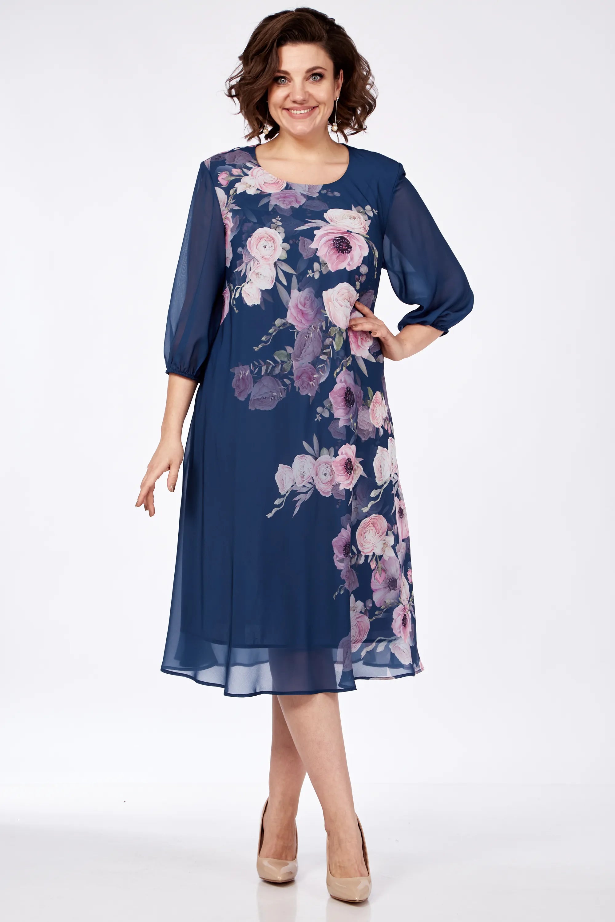 Robe fleurie élégante Allison™