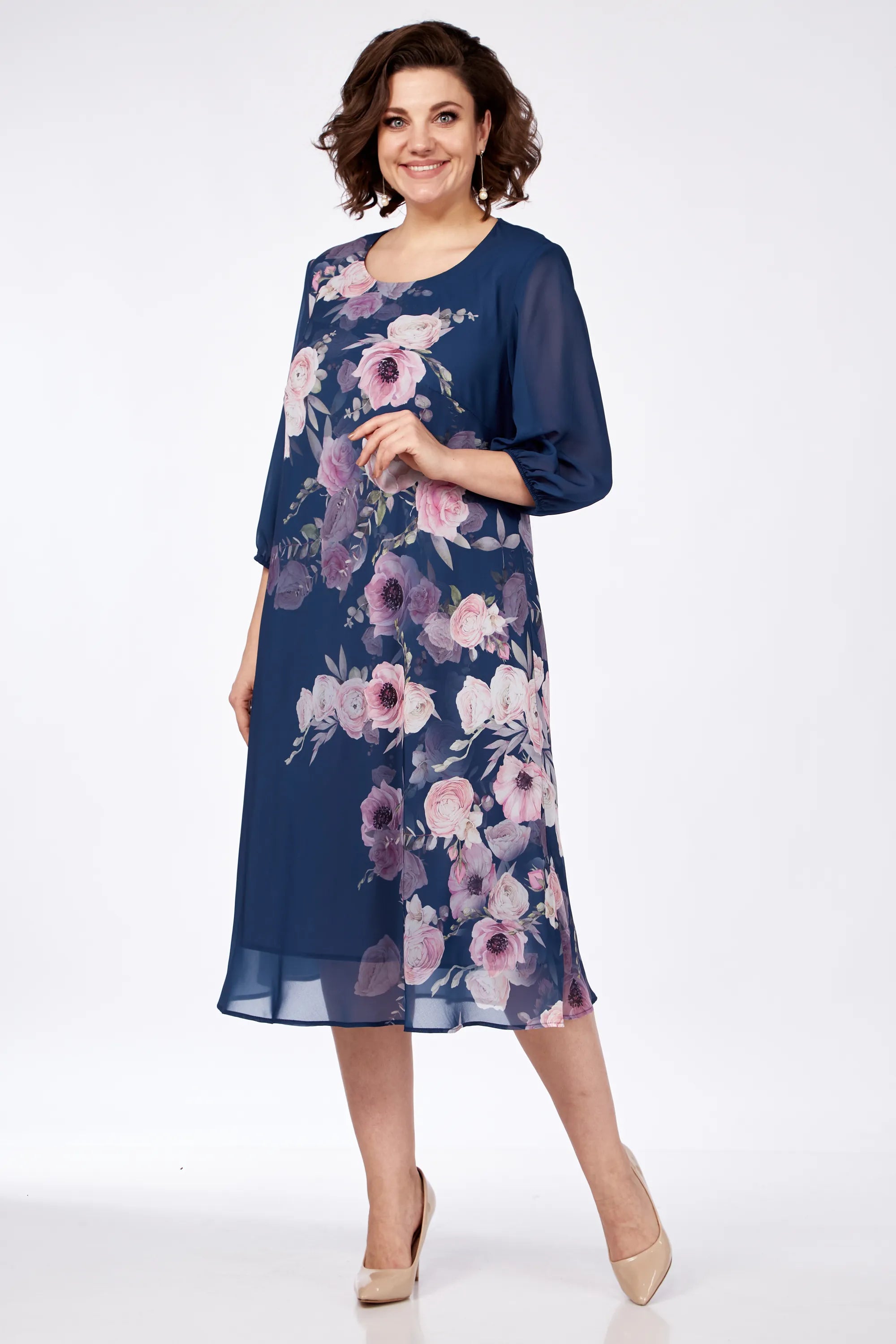 Robe fleurie élégante Allison™