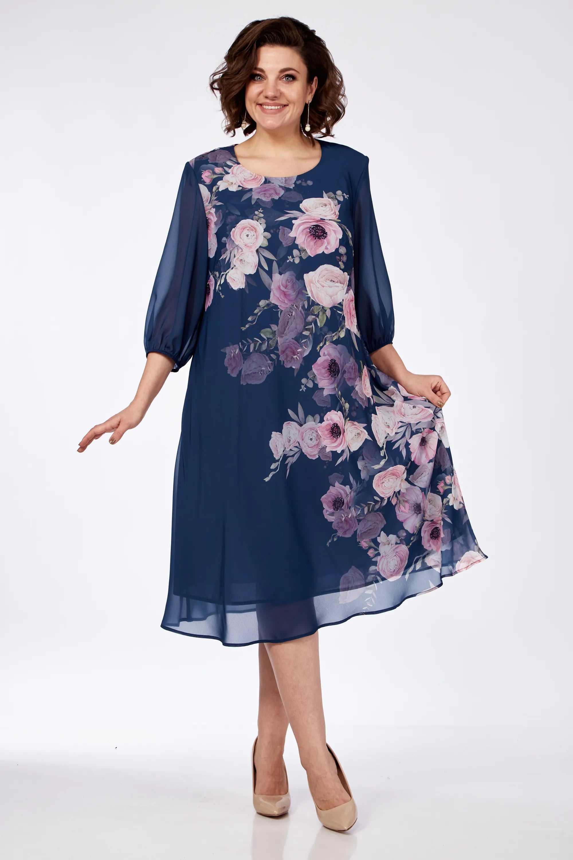 Robe fleurie élégante Allison™