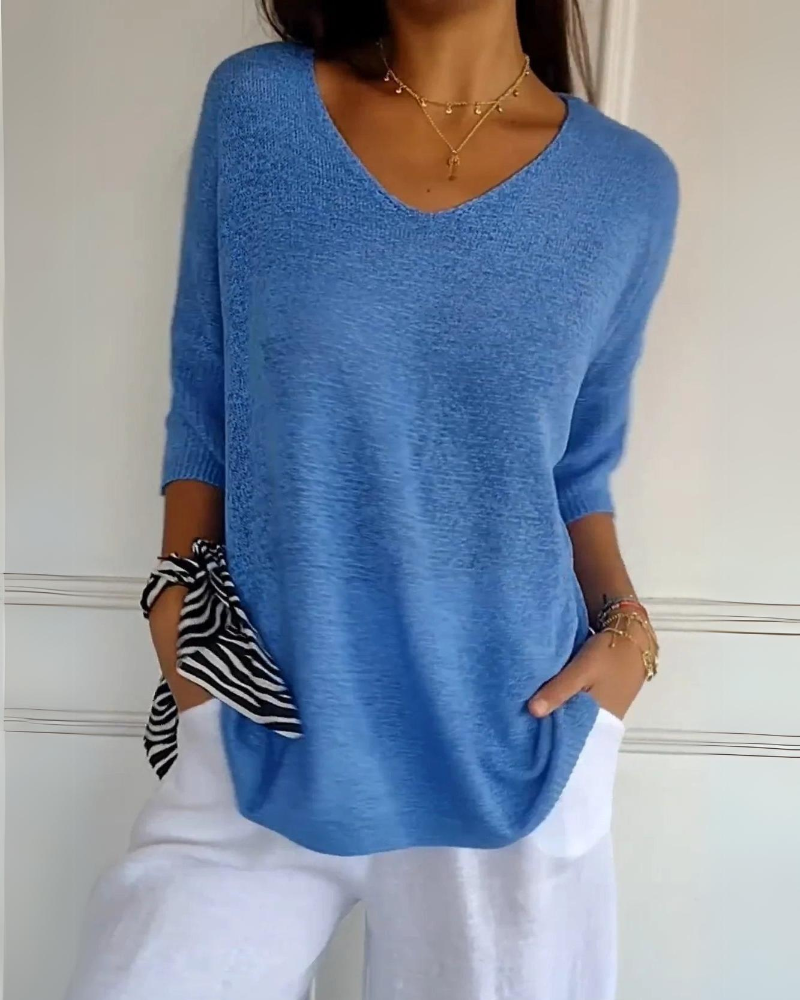 CYNTHIA™ - TOP DE PRINTEMPS RESPIRANT