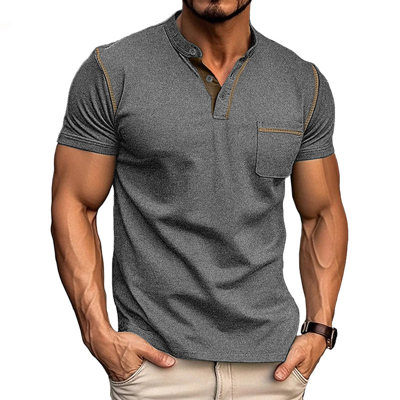 ESTEBAN™ - SHORT-SLEEVE CASUAL MEN SHIRT