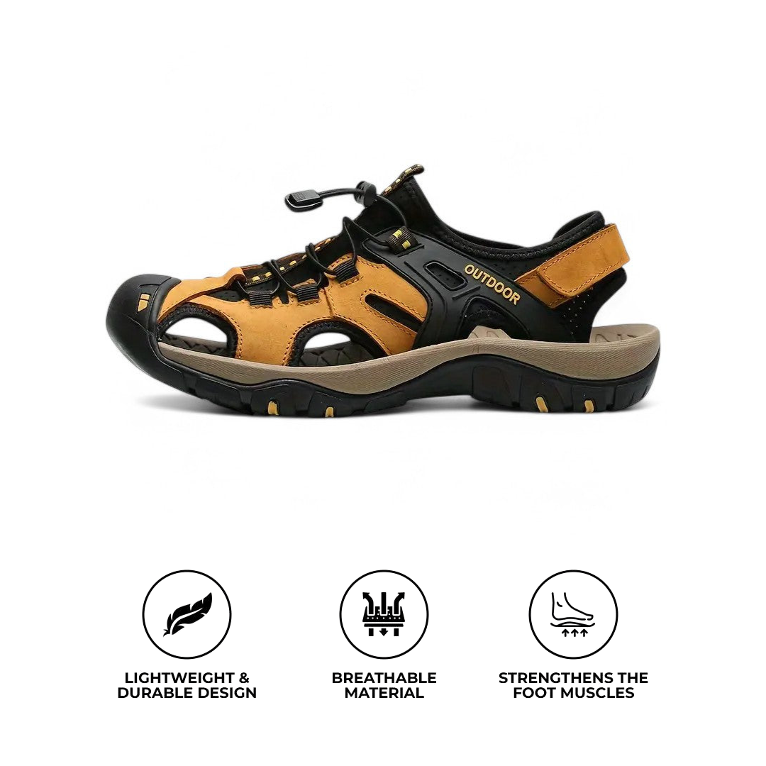 TrailFlex™ - Sandales orthopédiques confort à bout large - Unisexe