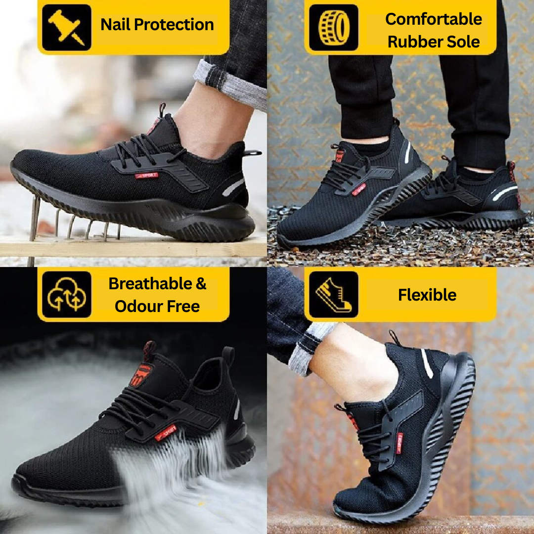 Raider™ - ORTHOPEDIC PAIN RELIEF WORK SHOES FOR MEN