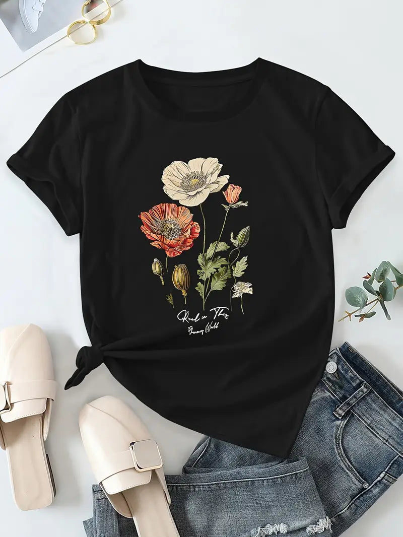 YVETTE | CASUAL FLORAL SHIRT