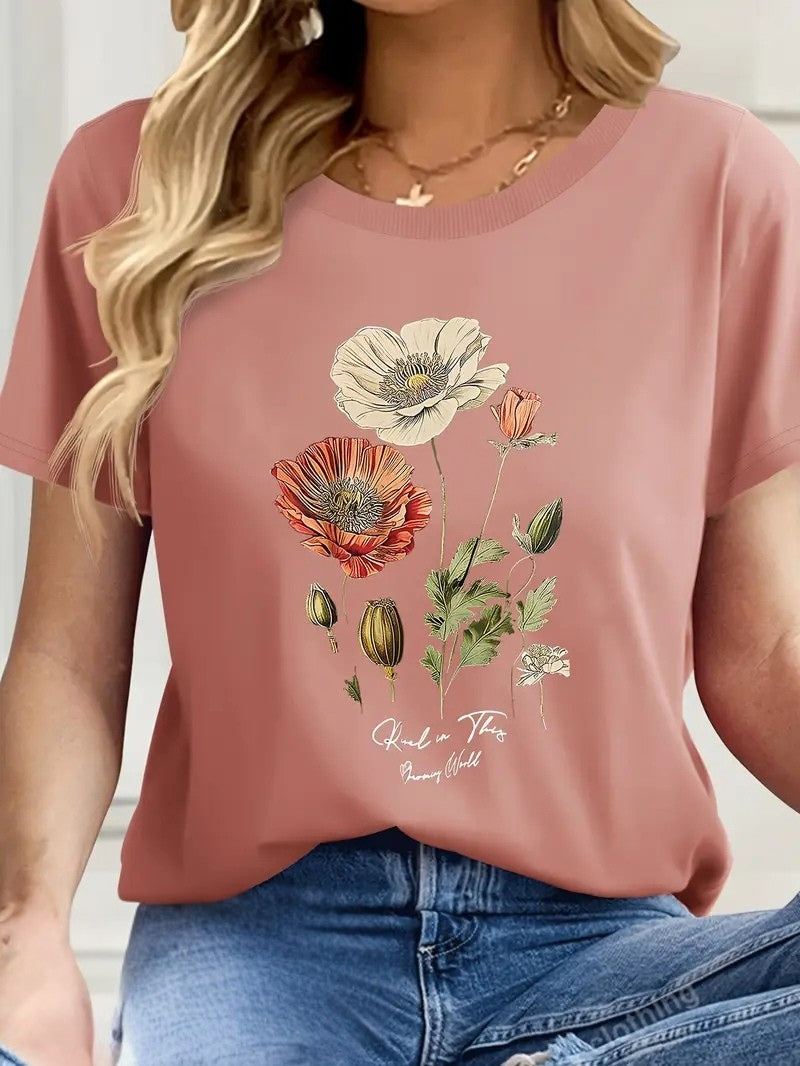 YVETTE | CASUAL FLORAL SHIRT