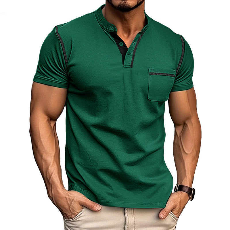 ESTEBAN™ - SHORT-SLEEVE CASUAL MEN SHIRT