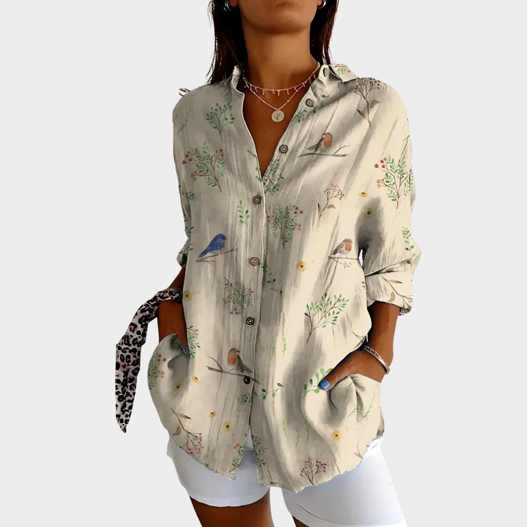 KATE | CASUAL PRINTED BLOUSE