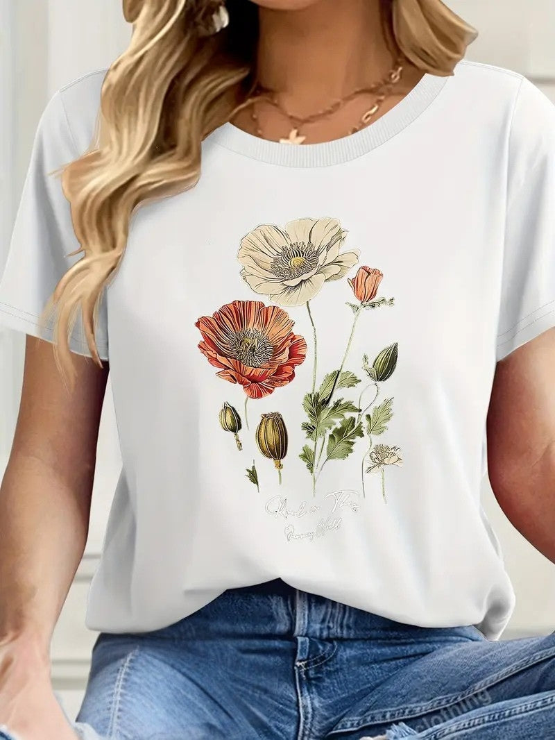 YVETTE | CASUAL FLORAL SHIRT