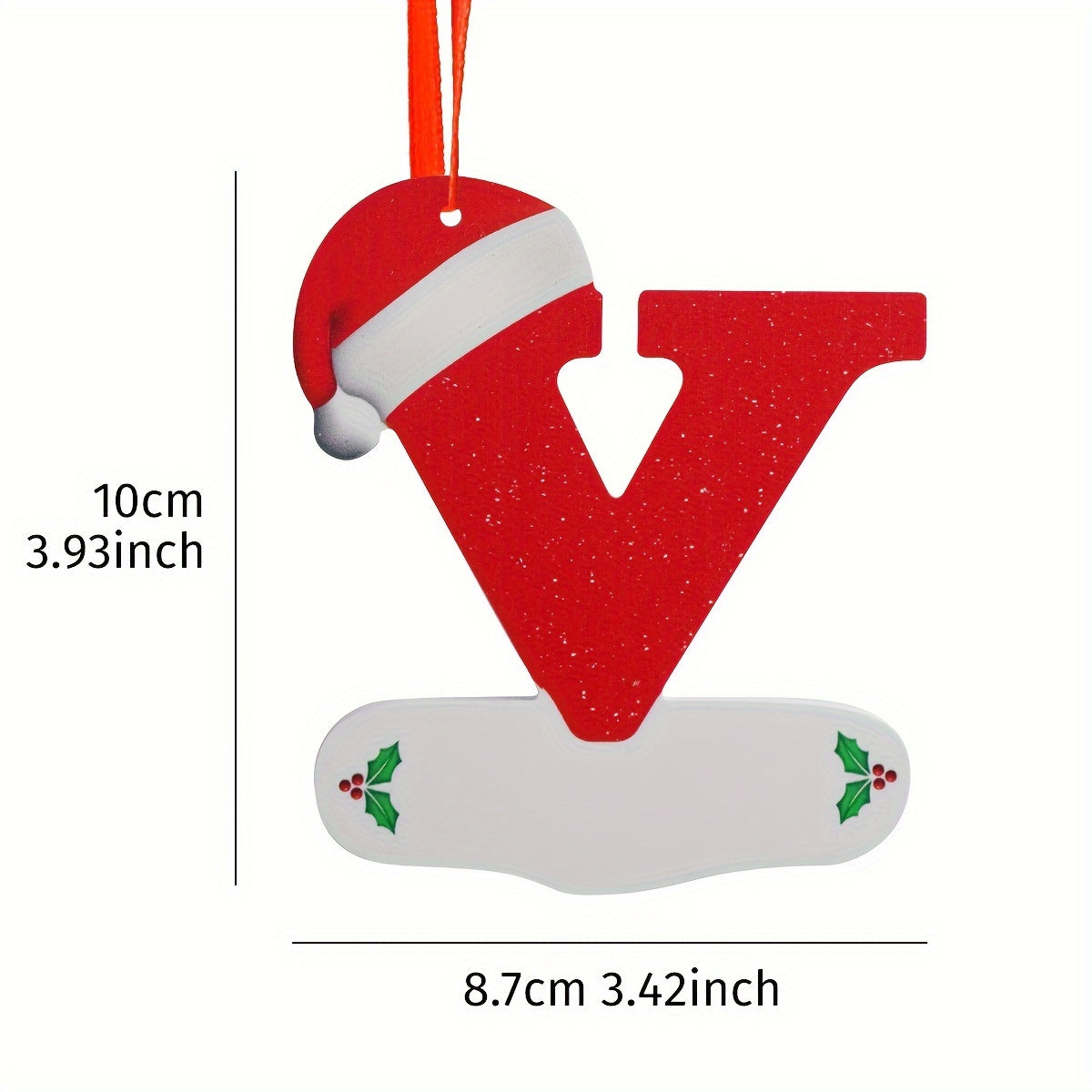 Talbot™ Personalized Christmas Letter Ornaments