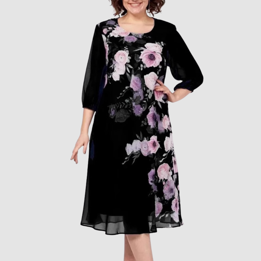 Robe fleurie élégante Allison™
