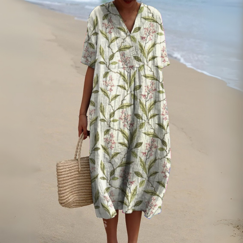ADELFA | LOOSE COLORFUL DRESS