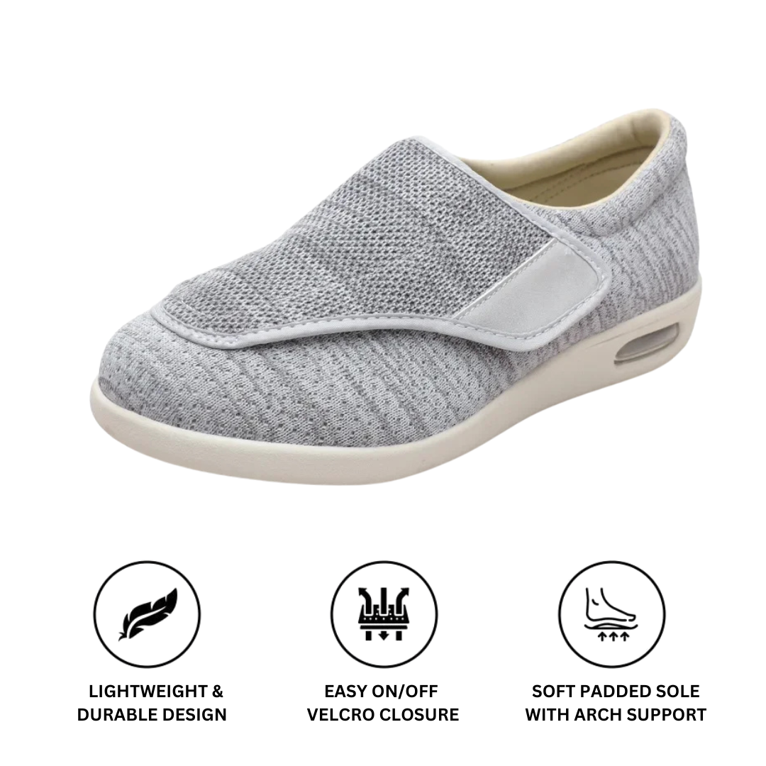WideEase™ - ORTHOPEDIC SHOE WITH ADJUSTABLE CLOSURE - UNISEX