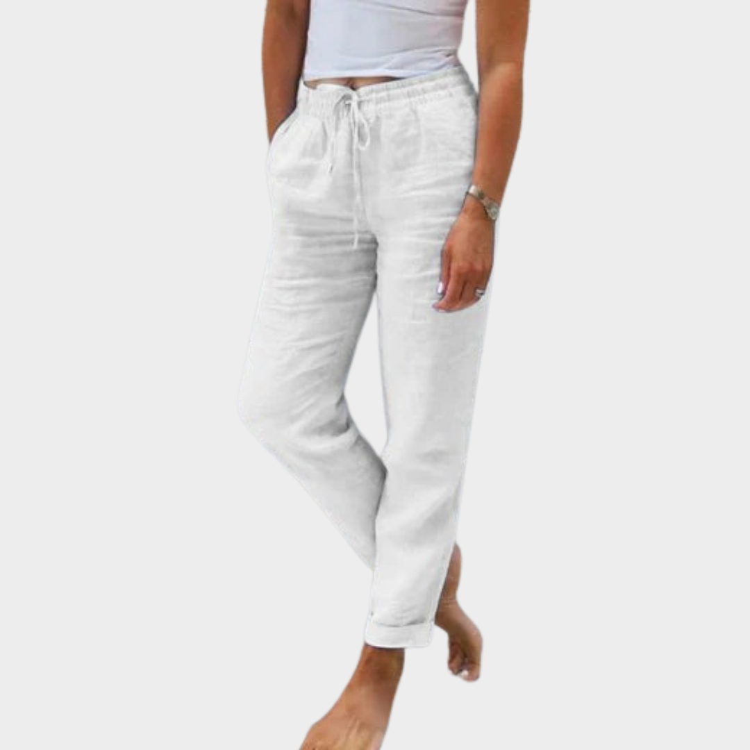 MISTY | COMFORTABLE HIGH-WAIST CORDUROY PANTS