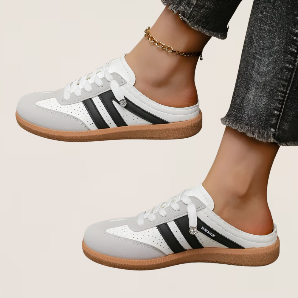 Sierra | Baskets confortables rétro à enfiler avec soutien ergonomique