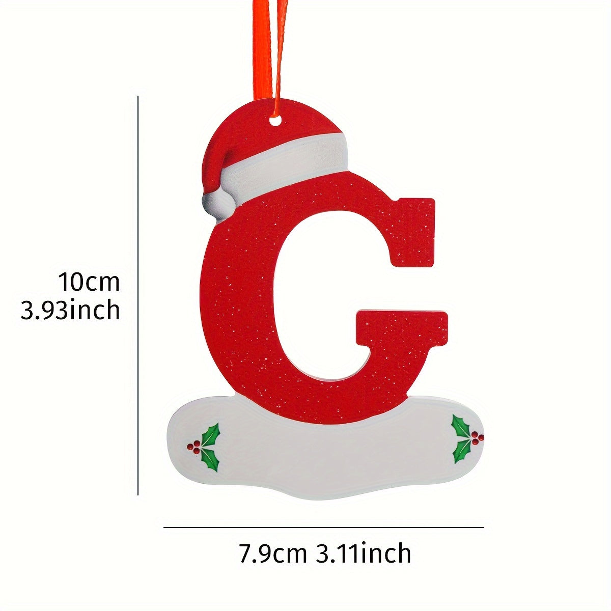 Talbot™ Personalized Christmas Letter Ornaments