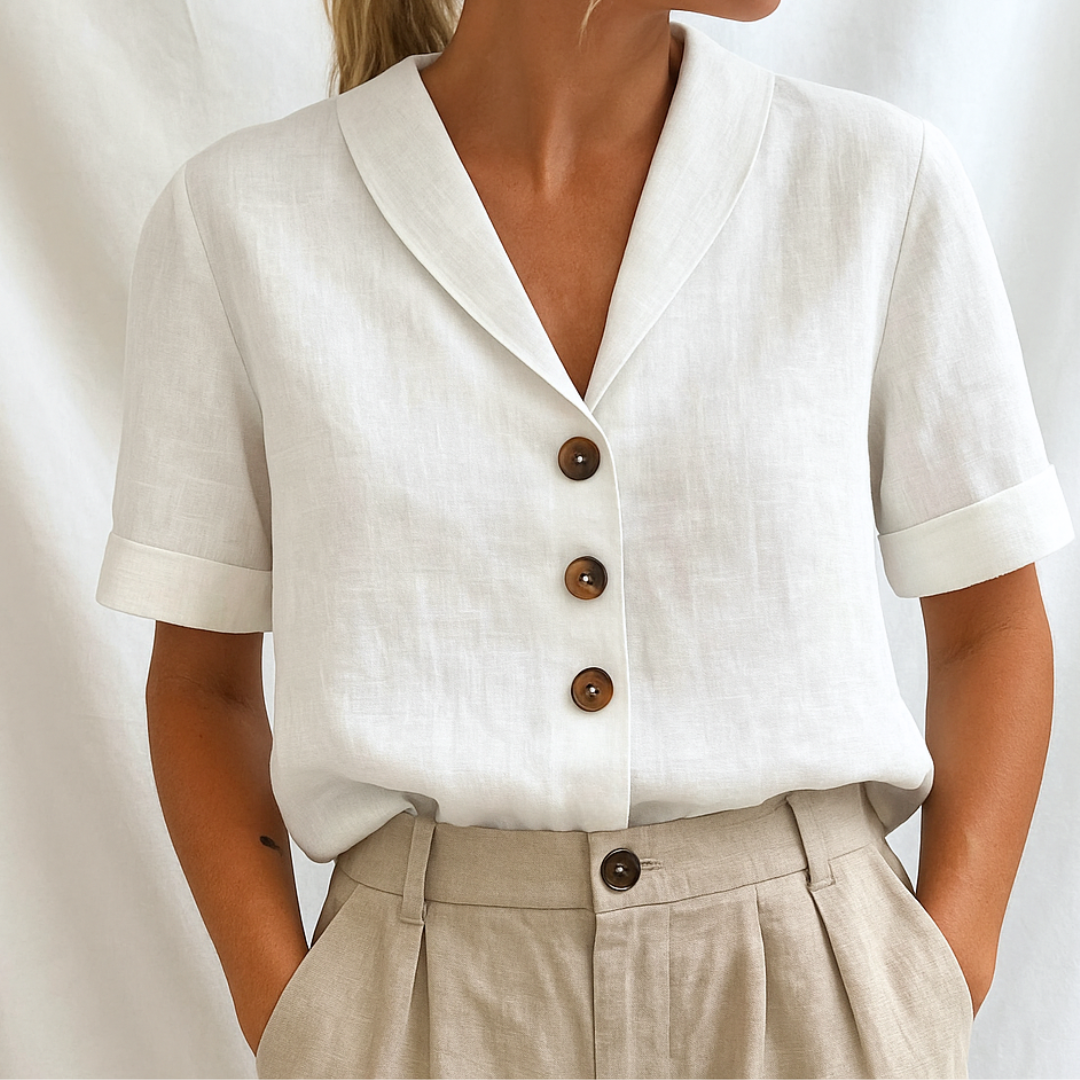 Lois™ - ELEGANT PLAIN BLOUSE