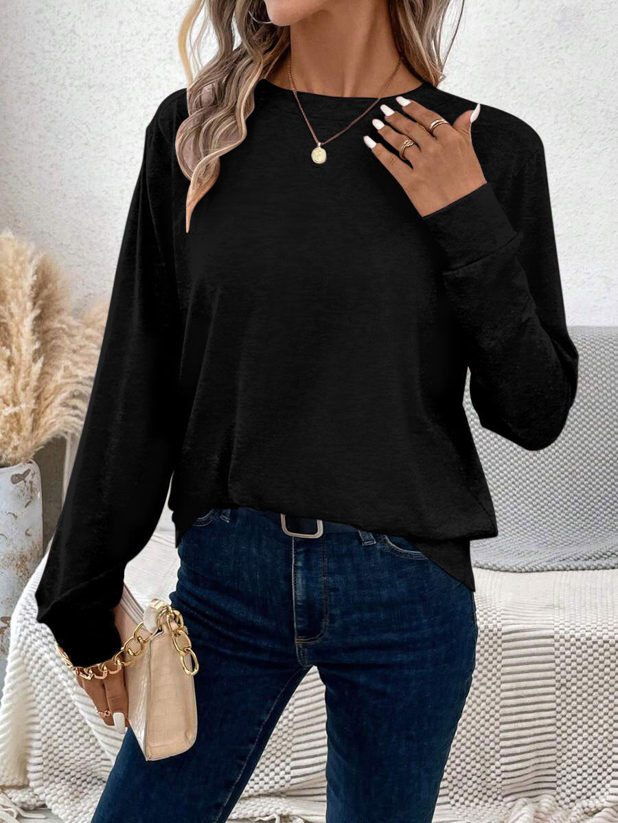 Talbot™ | T-shirt manches longues décontracté chic