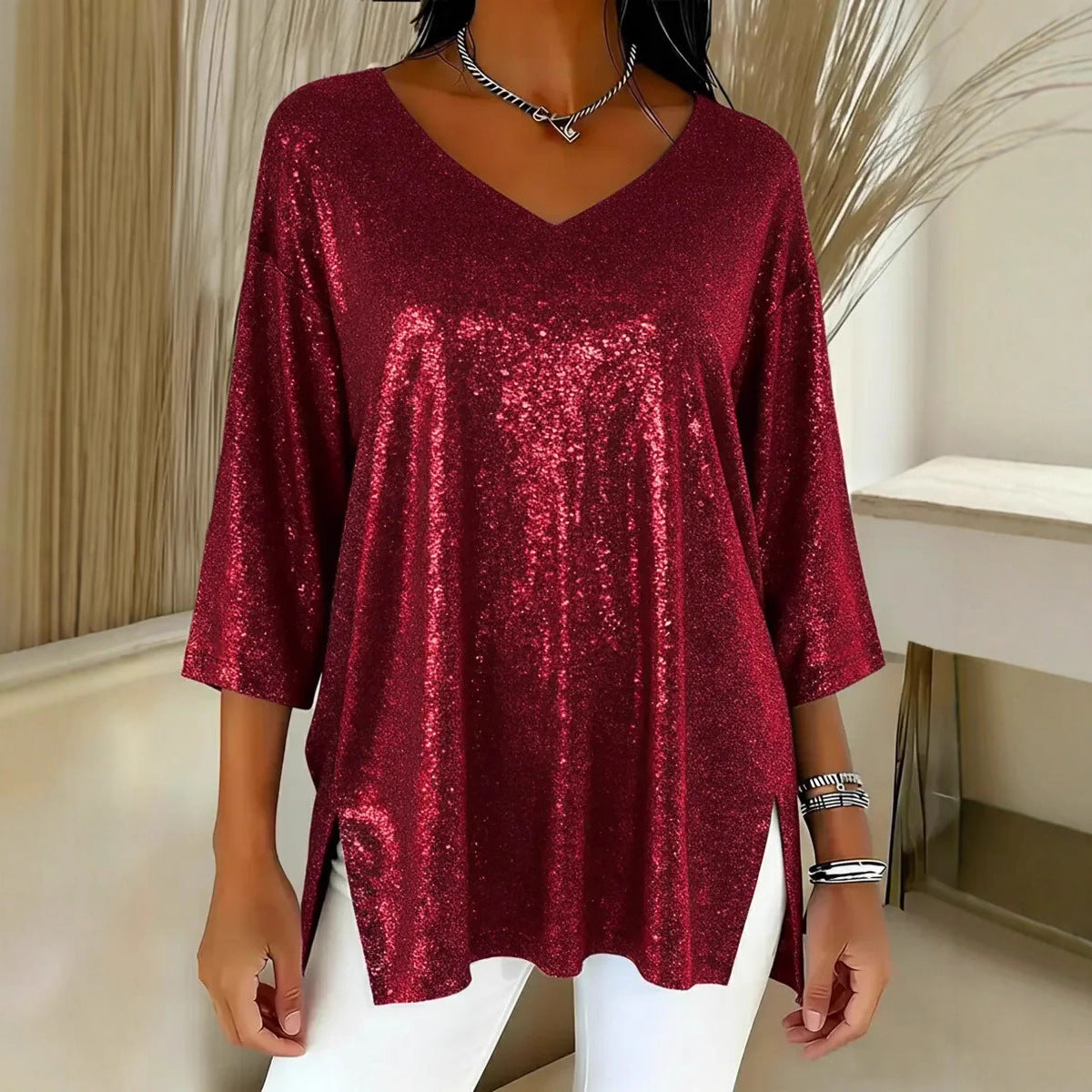Talbot™ | Sparkle Sequin Tunic