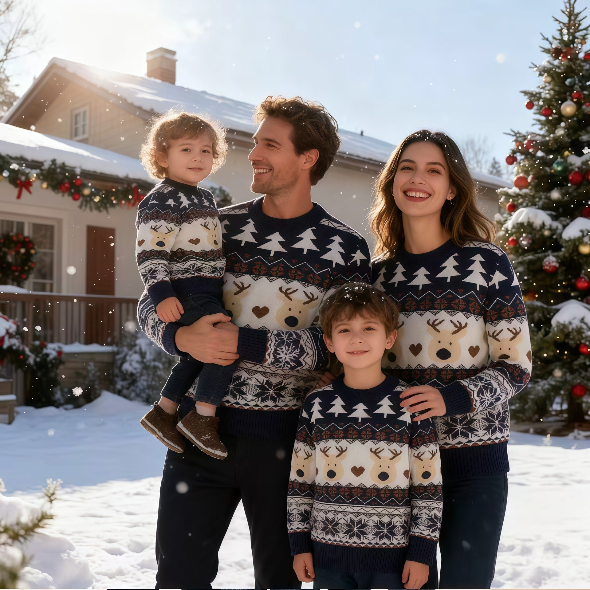 Talbot™ | Matching Holiday Knit