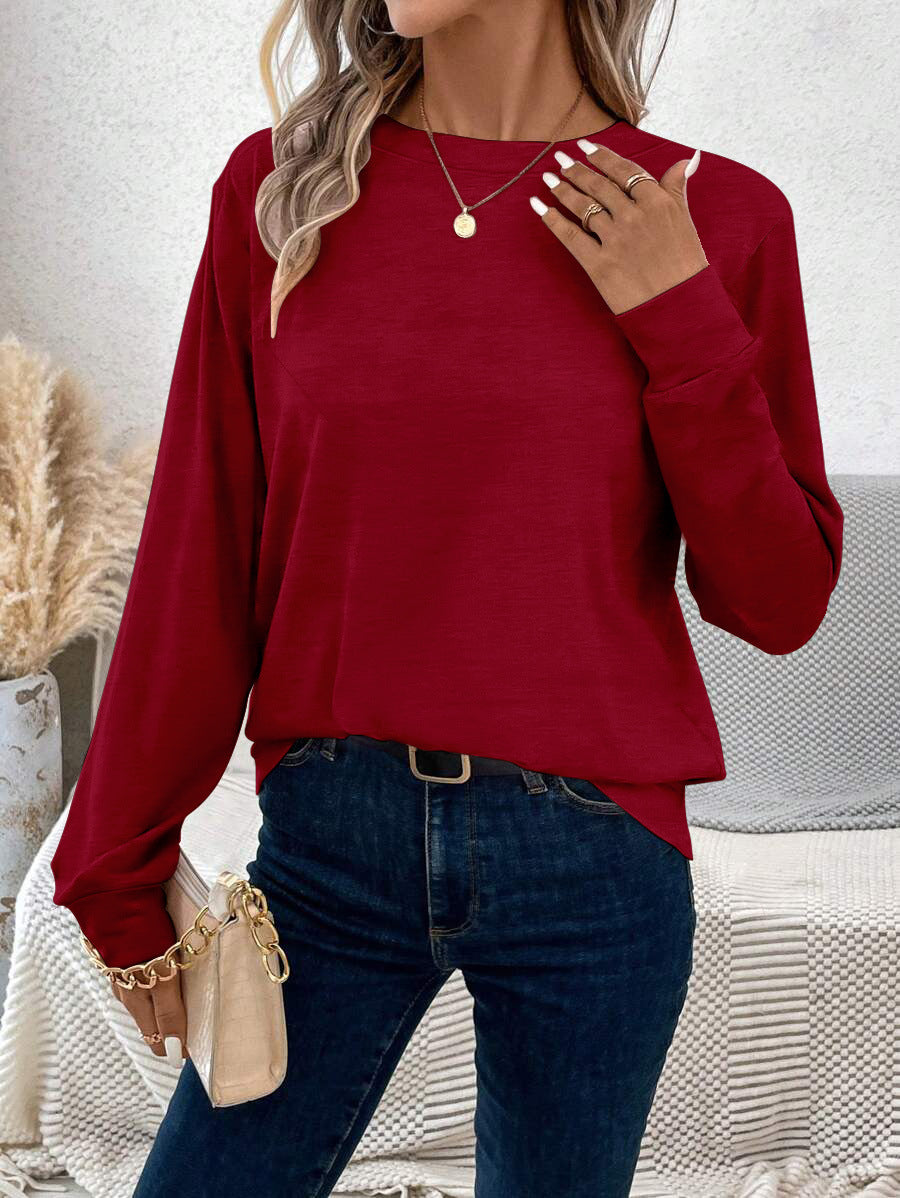 Talbot™ | T-shirt manches longues décontracté chic