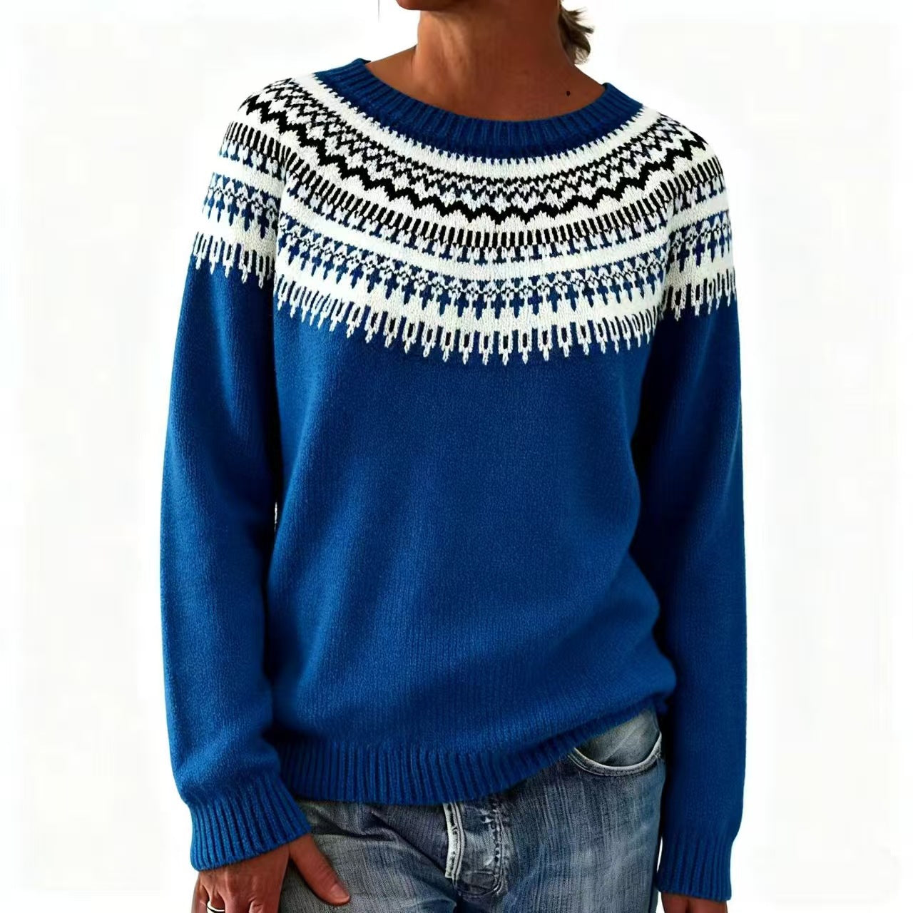 Talbot™ | Pull à motif hivernal