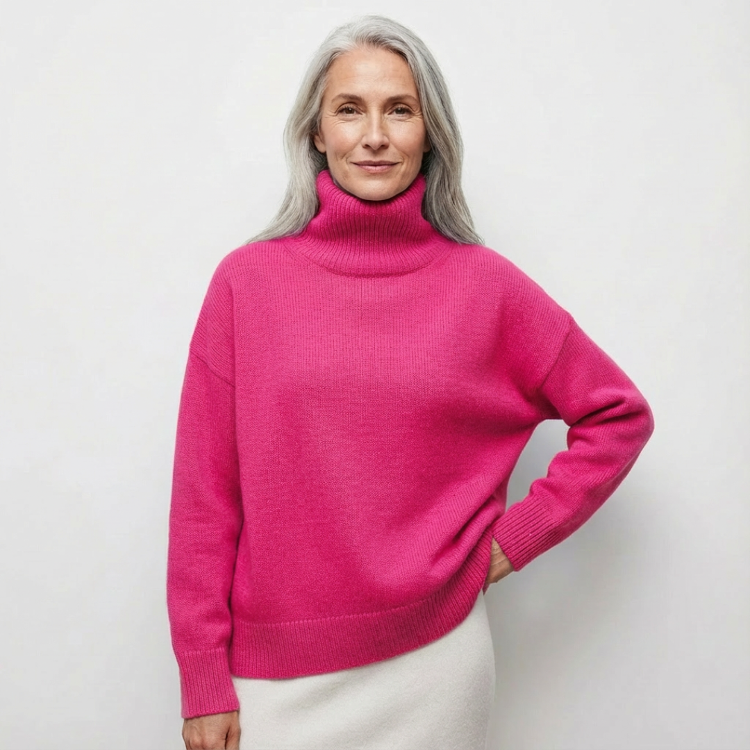 Talbot™ | Oversized Turtleneck Knit