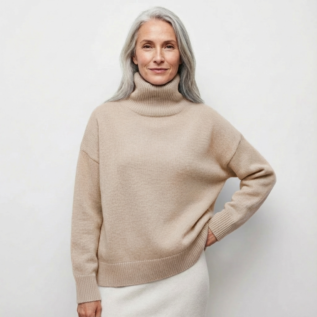 Talbot™ | Oversized Turtleneck Knit