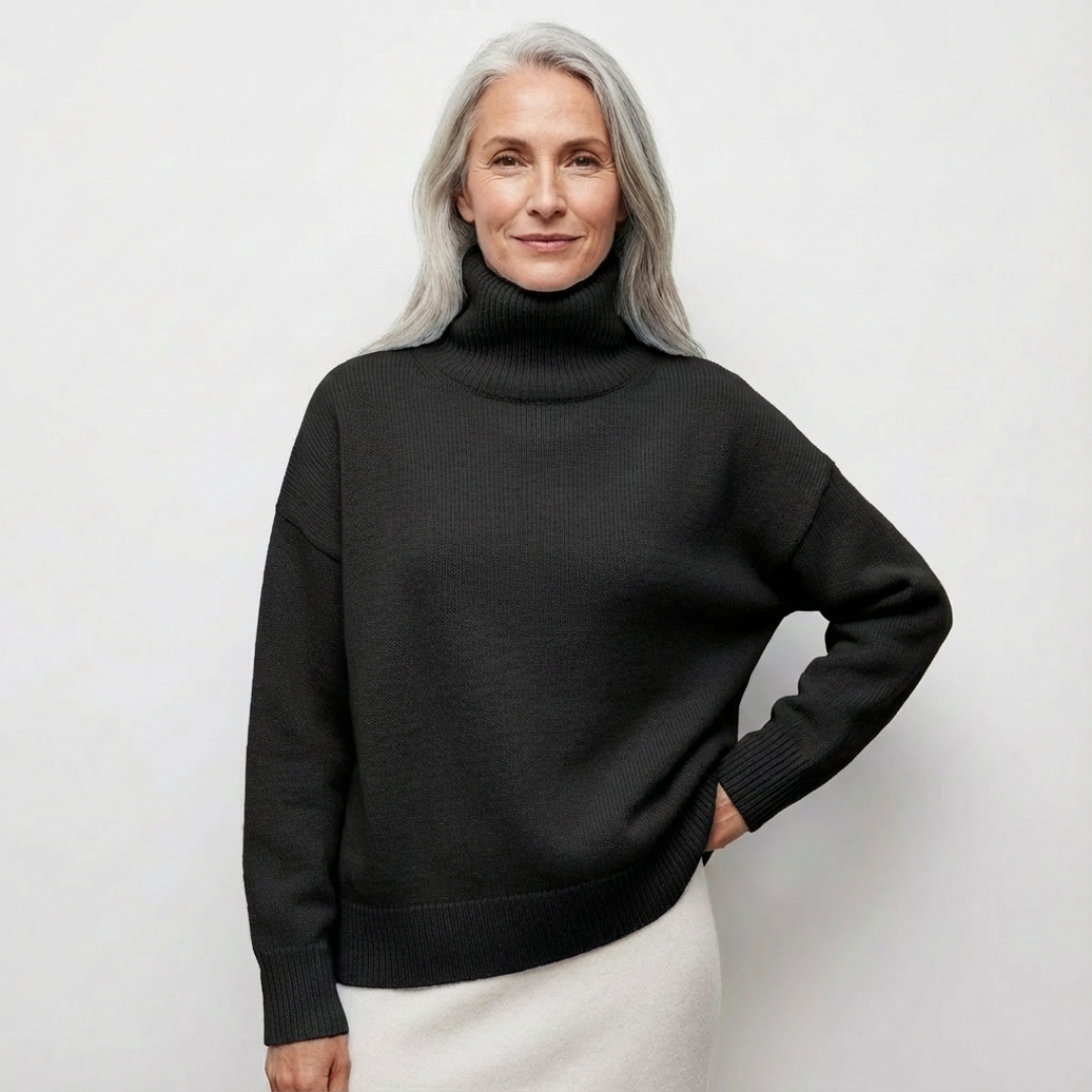 Talbot™ | Oversized Turtleneck Knit
