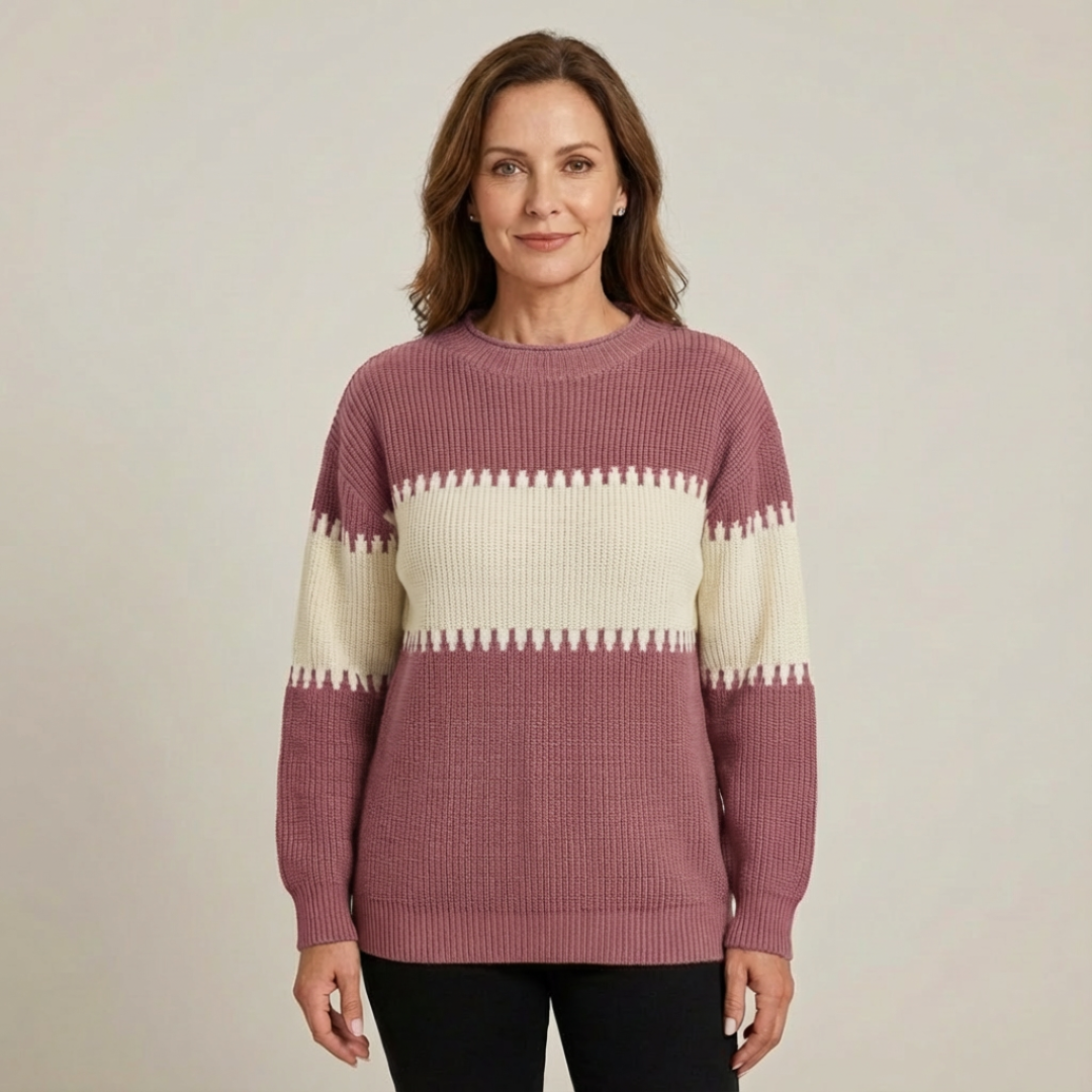 Talbot™ | Harmony Stitch Colorblock Sweater