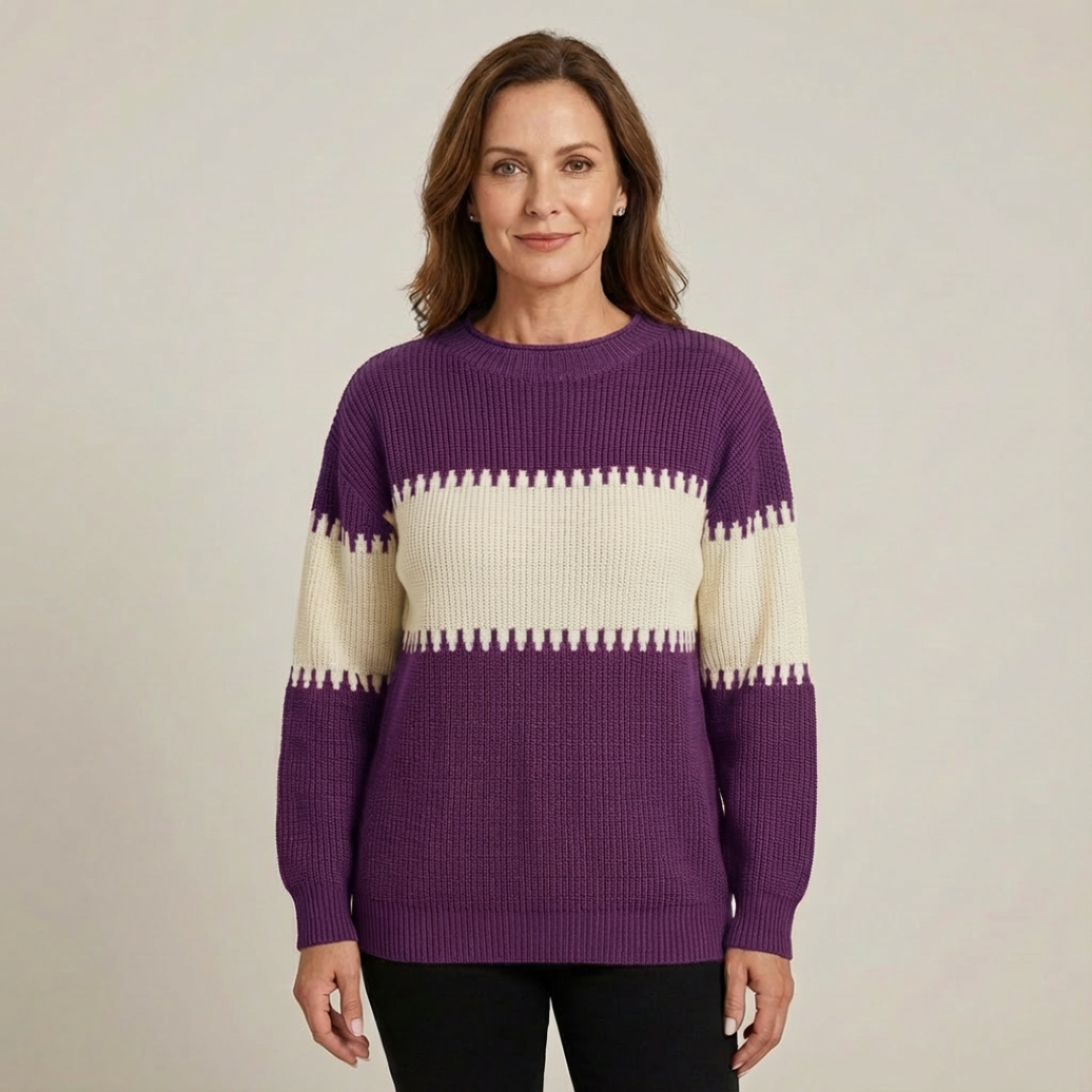 Talbot™ | Harmony Stitch Colorblock Sweater