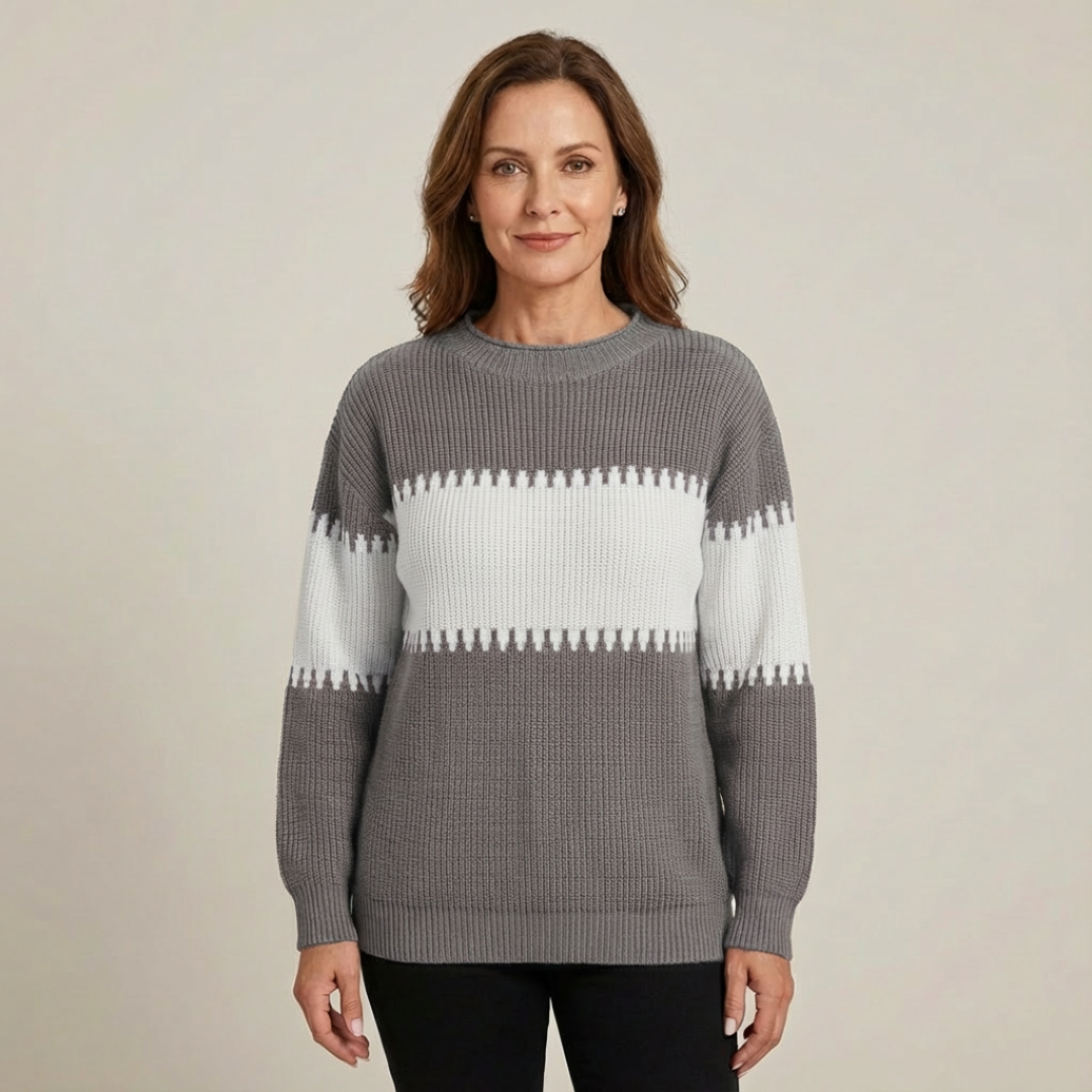 Talbot™ | Harmony Stitch Colorblock Sweater