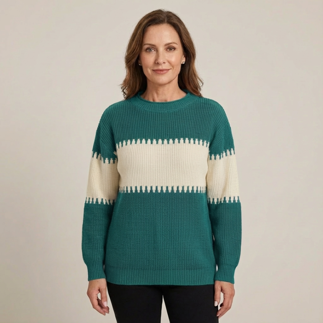 Talbot™ | Harmony Stitch Colorblock Sweater