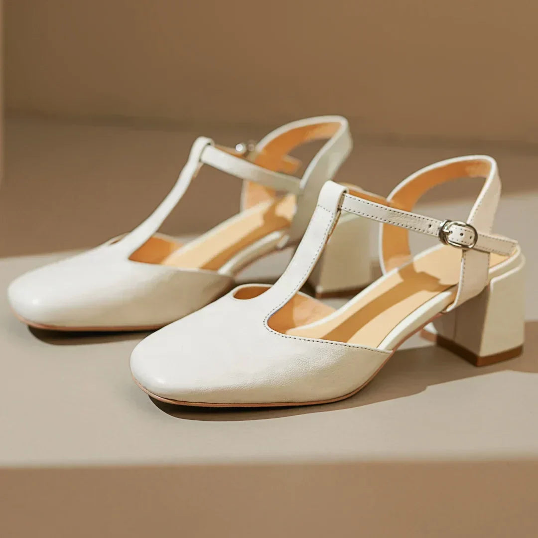 Talbot™| Beatrica Leather Mary Janes