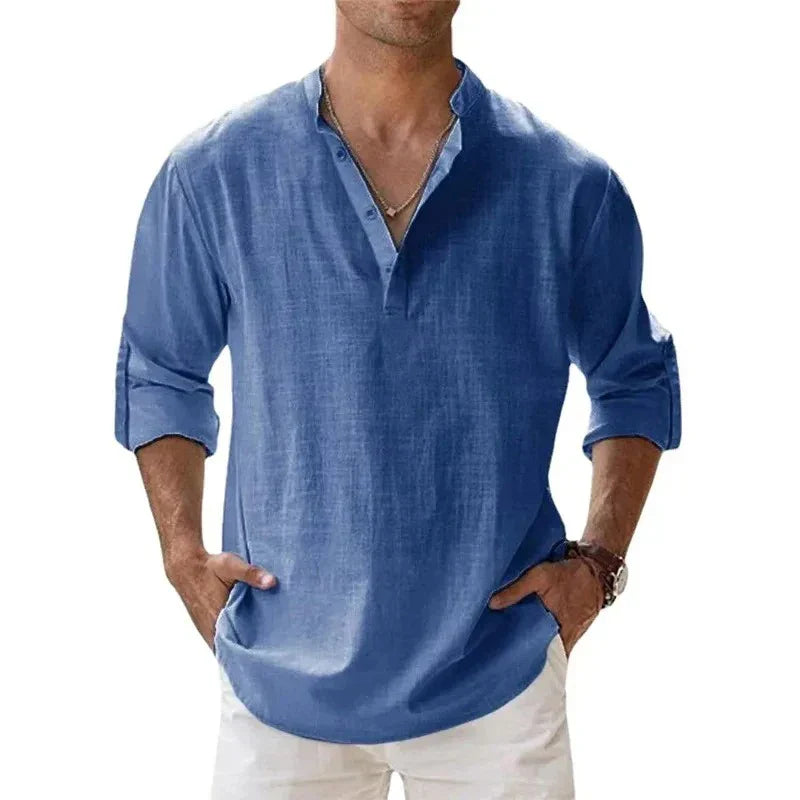 Émeric™ - LIGHTWEIGHT LONG SLEEVE SHIRT WITH RELAXED FIT