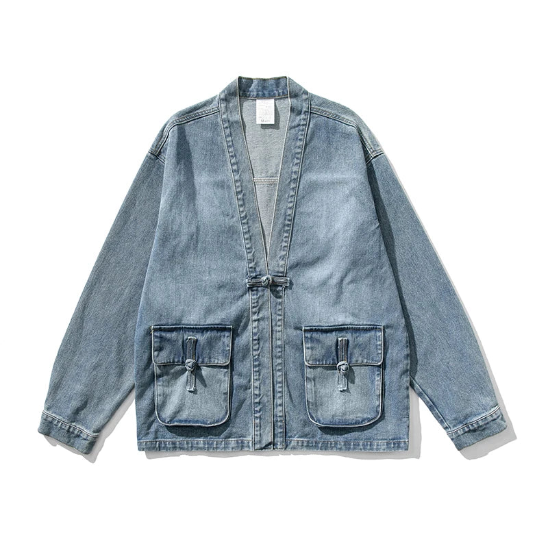 VINTAGE WASH™ - RELAXED DENIM KIMONO