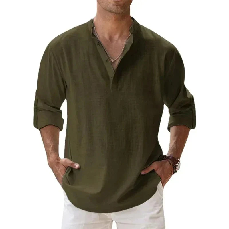 Émeric™ - LIGHTWEIGHT LONG SLEEVE SHIRT WITH RELAXED FIT