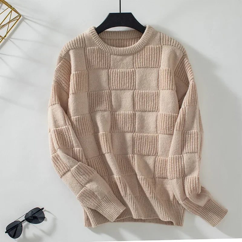 Talbot™ Checkered Knit Sweater