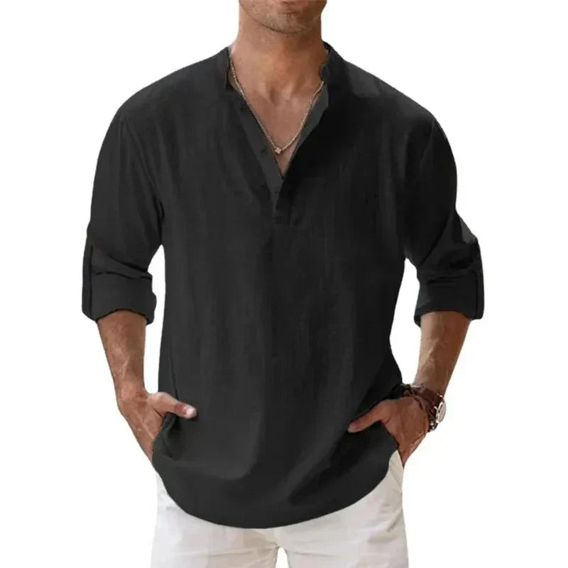 Émeric™ - LIGHTWEIGHT LONG SLEEVE SHIRT WITH RELAXED FIT