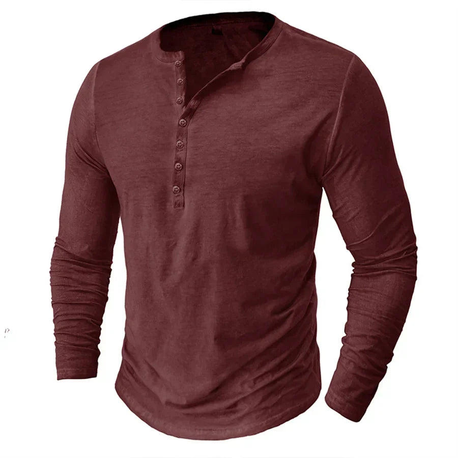 HENLEY™ - CLASSIC LONG SLEEVE SHIRT