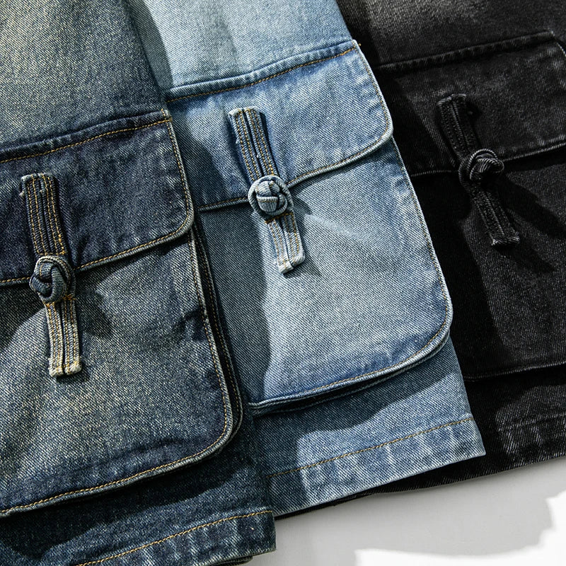 VINTAGE WASH™ - RELAXED DENIM KIMONO