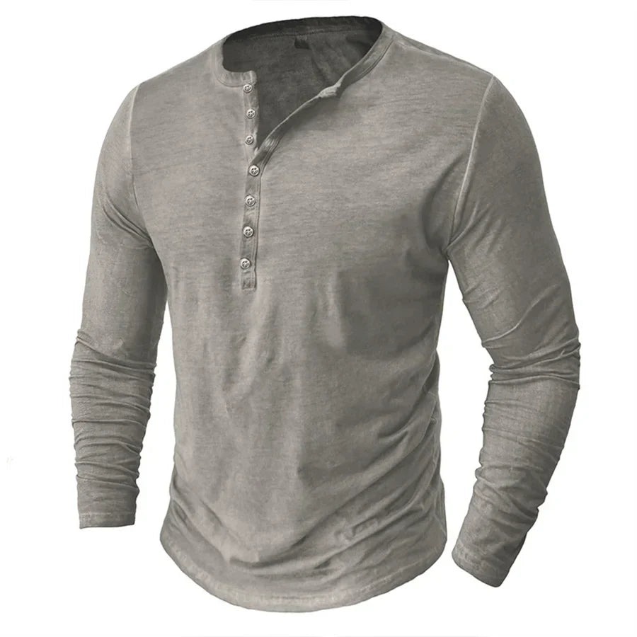HENLEY™ - CLASSIC LONG SLEEVE SHIRT