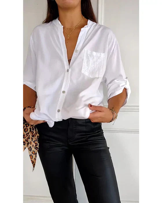 Elaine™ - CHIC GLAMOUR TOP
