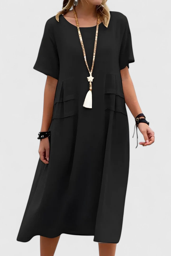 Tanya | Robe midi sophistiquée